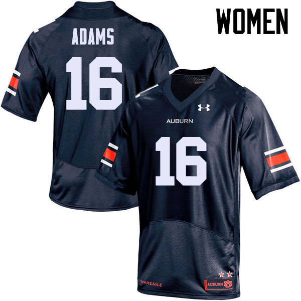 Women's Auburn Tigers #16 Devin Adams Navy College Stitched Football Jersey